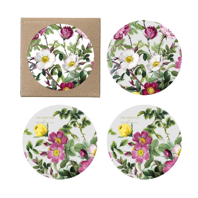 Posavasos | Rose Flower Garden - Grace &amp; Co.Posavasos | Rose Flower GardenGrace &amp; Co.